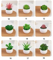 Mini bonsaï nordique simulé Haufen, plante verte en plastique durable, design simple pour la maison, plantes artificielles, verdure