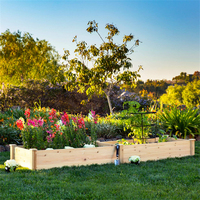 Planteur de lit en bois surélevé, personnalisé, meilleurs choix, pour l'extérieur, jardin, pour légumes