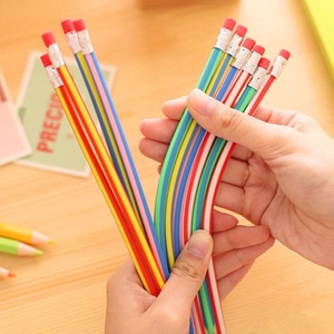 Gomme à effacer en plastique flexible 2B, écologique, incassable, non toxique, résistante aux chutes, pour enfants, école, art - Product Image 2