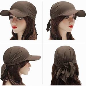 Foulard d'été pour <span class=keywords><strong>femme</strong></span>, couvre-chef <span class=keywords><strong>chimio</strong></span>, chapeau à visière, <span class=keywords><strong>bonnet</strong></span> - Product Image 5