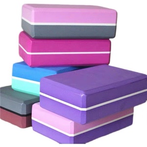 Double color double layer EVA <b>Yoga</b> <b>Block</b> <b>Yoga</b> Brick Gym Fitness Non Toxic <b>Yoga</b> Exercise Set - Product Image 6