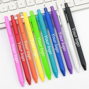 Stylo bille personnalisable avec impression 4 couleurs, logo personnalisé, cadeau promotionnel publicitaire pas cher, stylo personnalisé en plastique ou en métal - Product Image 2