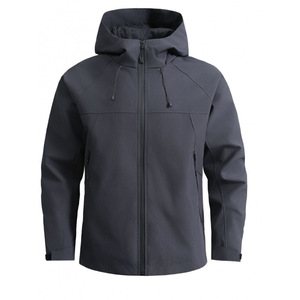 <span class=keywords><strong>Veste</strong></span> coupe-vent unisexe Soft Shell imperméable et respirante pour les activités de plein air pêche <span class=keywords><strong>randonnée</strong></span> hommes femmes fermeture éclair légère - Product Image 5