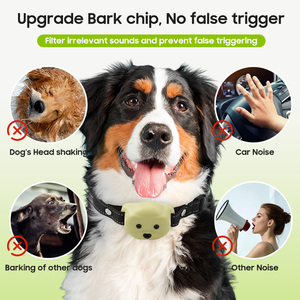 Collier anti-aboiement pour <span class=keywords><strong>chien</strong></span> à vibration et choc humain, garantissant le <span class=keywords><strong>calme</strong></span> et la sécurité <span class=keywords><strong>de</strong></span> l'animal domestique - Product Image 4