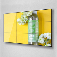 Reproductor de Video Wall MWE de 55 Pulgadas, 4K, 2x2/3x2, Monitor LCD con Bisel Estrecho de 3.5 mm, SDK para Interiores, OEM, 1 Año de Garantía, Centro Comercial, Aeropuerto