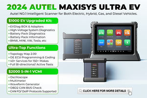 100% Original Autel Maxisys Ultra Ev nueva herramienta de diagnóstico de energía OBD2 Analizador de motor para coches con 1 año de garantía 12V de potencia - Product Image 3