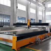 Machine de découpe à jet d'eau 3 axes L3015 pour dalles de marbre et de granit de 100 mm, table de découpe CNC pour pierre