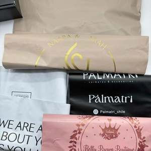 Biodegradable Eco-friendly Custom Logo Poly Nude Self-adhesive Mailing <b>Bag</b> for Shoes Fur Clothing Packaging Plastic Shipping - Product Image 5