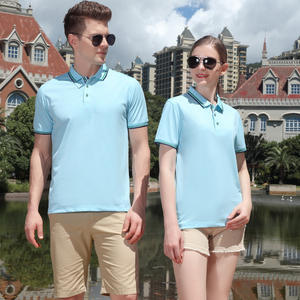 High Quality 100% Nylon Casual Breathable Short-Sleeved POLO <b>Shirt</b> Customisable Solid Colour 200g for <b>Summer</b> - Product Image 4