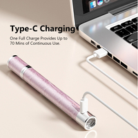 Stylo perceuse à ongles portable 2-en-1 rechargeable avec moteur sans balais et lampe UV pour retirer le vernis gel – Outil de manucure
