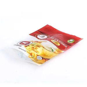 Custom Printed Plastic Pouch Bags Snack Food French Fries Packaging Bag Frozen Potato Chips Bag