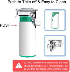 CE-zertifizierte Mini-Verne bler Maschine Asthma tragbarer wiederauf ladbarer Ultraschall-Netz verne bler - Product Image 2