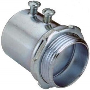 Juego de conectores de Tornillo de acero para conducto EMT, 1/<span class=keywords><strong>2</strong></span> pulgadas Paquete de 50 diámetros - Product Image 2