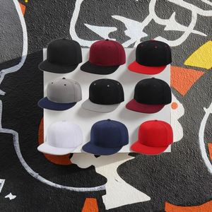 Casquettes Snapback Unisexe en Toile de Coton 6 Panneaux de Haute Qualité à Visière Plate, Broderie Personnalisée Bicolore, Style Denim Tendance Hip Hop Sport - Product Image 4