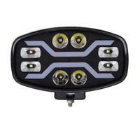 Barre lumineuse de toit pour camion 12V-30V, 5x80W LED, feux de route et de croisement, DRL, étanche IP68K, pour camion, remorque