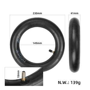 Tubo interior reforzado Ulip 10*2.5 con válvula recta, 10 pulgadas, cámara 10X2.5, tubo interior 10X2.50, tubo 10x2.5 para cámara, desde almacén de la UE - Product Image 6