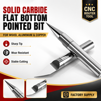 Fraise à colonne simple à lame affûtée pour le travail du bois CNC, outil de fraisage à lame unique pour machine-outil, OEM ODM
