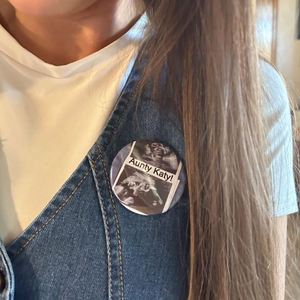 Yy767 Custom Logo Factory Wholesale Round Shape <b>Button</b> <b>Badge</b> With Safety Pin Promotional Gift - Product Image 3