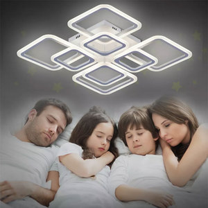 ไฟ LED ติดเพดานห้องรับประทานอาหารแบบเรียบง่ายทันสมัยโคมไฟติดเพดานในห้องนอนห้องนั่งเล่น - Product Image 3