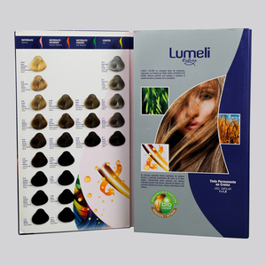 Carta <span class=keywords><strong>de</strong></span> <span class=keywords><strong>Colores</strong></span> <span class=keywords><strong>de</strong></span> Cabello <span class=keywords><strong>de</strong></span> 54 Tonos para Uso Profesional en Salón, Muestra para Mostrar <span class=keywords><strong>Colores</strong></span> - Product Image 1