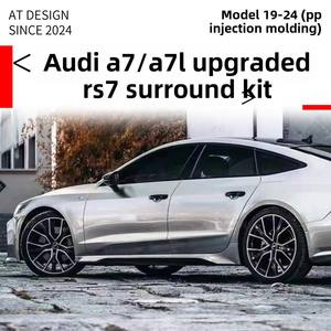 Pour 19-24 Audi A7/A7L grande modification <span class=keywords><strong>Rs7</strong></span> calandre de pare-chocs avant jupes latérales pare-chocs arrière lèvre avant-nouvelle condition mise à niveau paiement TT - Product Image 2