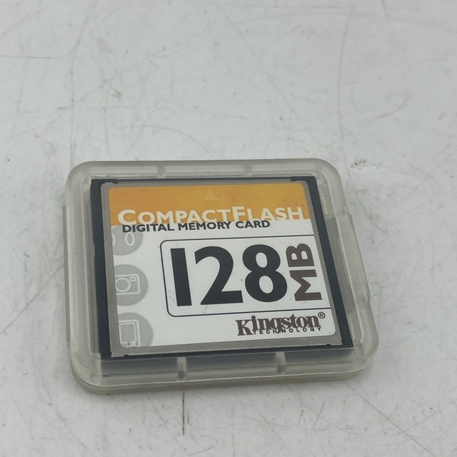 PLC TS4GCF133 COMPACT FLASH DIGITAL MEMORY CARD 128MB NEW VAT INCL Warranty Product