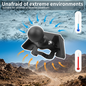 VINMounts Base de montaje Starlink Mini, cabezal esférico 1.5", brazo C de doble zócalo, ajuste multiángulo, resistente y antide - Product Image 3