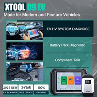 Nuovo XTOOL D9EV 2026: Strumento Diagnostico per Auto Elettriche, Scanner OBD per Veicoli EV con Analisi Batteria, Topologia, DOIP e 45+ Funzioni di Reset