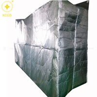 Doublure de conteneur réfléchissante polie de taille personnalisée, isolation étanche et respirante, protection contre les radiations pour 20ft 40ft 40HQ