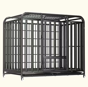 <span class=keywords><strong>Cage</strong></span> pour chien, cages pour chiens de grande, moyenne et petite taille avec tubes carrés épaissis et cryptés - Product Image 2