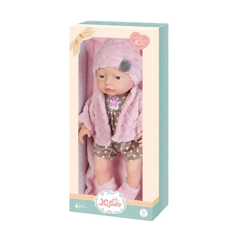 Wholesale pretty plush doll for girls Cute Lifelike silicone Baby Doll girl toys