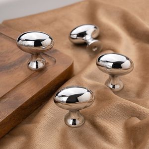 现代豪华实心黄铜球把手旋钮抽屉柜门金色单孔拉旋钮 - Product Image 6