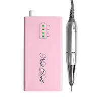 Moteur électrique à 5 broches, perceuse à ongles portable, poignée, 35000 tr/min, stylo de remplacement pour pédicure, accessoire de beauté pour manucure