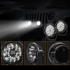 ไฟส่องสว่างแบบวงกลม LED ขนาด 5 นิ้ว 45 วัตต์ สำหรับงานออฟโรด ตัวเรือนอะลูมิเนียมอัลลอย ควบคุมด้วยสวิตช์ไฟแบบ DC - Product Image 3