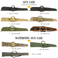 Étui flottant pour fusil de chasse au canard GAF, avec sangle d'épaule réglable, imperméable, en polyester Oxford 600D, 26*130cm