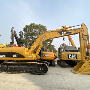 En stock : Excavatrice hydraulique Caterpillar d'occasion pour projets miniers, modèle CAT320CL à vendre - Product Image 3