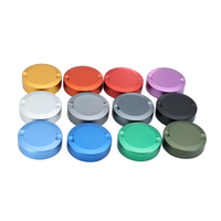 Boîte à snus compacte sécurisée en aluminium/acier inoxydable usinée CNC, de qualité supérieure, directement de l'usine, pour le stockage du snus et l'usage quotidien