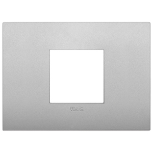 แผ่นปิดสวิตช์ติดผนังวิมาร์ คลาสสิค 2M สีเงินด้าน ขนาด 12.2x9 ซม. - Product Image 1