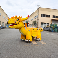 Scooter électrique en forme de dinosaure pour parc d'attractions intérieur, pour parcs d'aventure publics, centres commerciaux