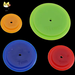 Rouleau de traçage de cercles pour couture DIY, outil d'accessoires artisanaux pour patchwork, couture de tissus et travaux manuels en plastique - Product Image 1