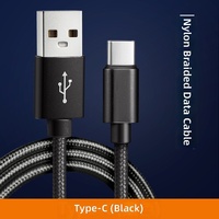 Câble USB-C vers USB 1M 2M 3M en Nylon 2A, Cordon de Synchronisation de Données USB-A, Micro Durable en Cuivre, Câbles de Charge USB-C Tressés