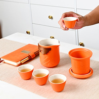 Maßgefertigter Luxus-Leinwandkoffer Geschenkkoffer mit Notizbuch & Kaffee-/Teetassen-Set - Vielseitig Einsetzbar für Abschluss & Schulanfang Neu