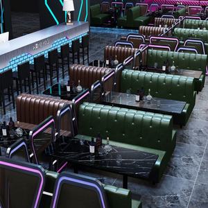 بار نادي ليلي صالة كبار الشخصيات أريكة ktv مخصصة بار ركن المنزل U L على شكل أكشاك مطعم الجلوس كندا - Product Image 3