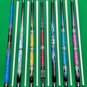 ไม้คิวไนน์บอล 13 มม. ทำจากไม้เมเปิล 1 ชิ้น ทนทาน เหมาะสำหรับบิลเลียดจีนแปดลูก และอเมริกันไนน์บอล - Product Image 1