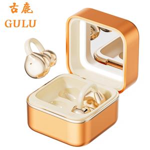 GULU M161 Miroir de maquillage créatif Écouteurs TWS Électroplaqués <span class=keywords><strong>Casque</strong></span> sans fil sportif Écouteurs à conduction aérienne - Product Image 1