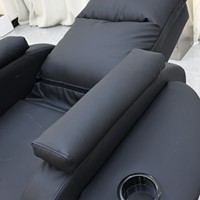 Fauteuil de pédicure professionnel à succès avec siège inclinable, système de jets sans tuyauterie à drainage automatique, en cuir PU, pour spa des pieds