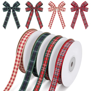 Ruban à carreaux de luxe en gros avec bordure filée 38 mm - Product Image 1