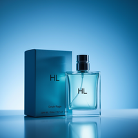 Bouteilles de parfum en verre réutilisables de 2oz 3oz 5oz 10ml 30ml 100ml contenants de parfums vides carrés avec boîte