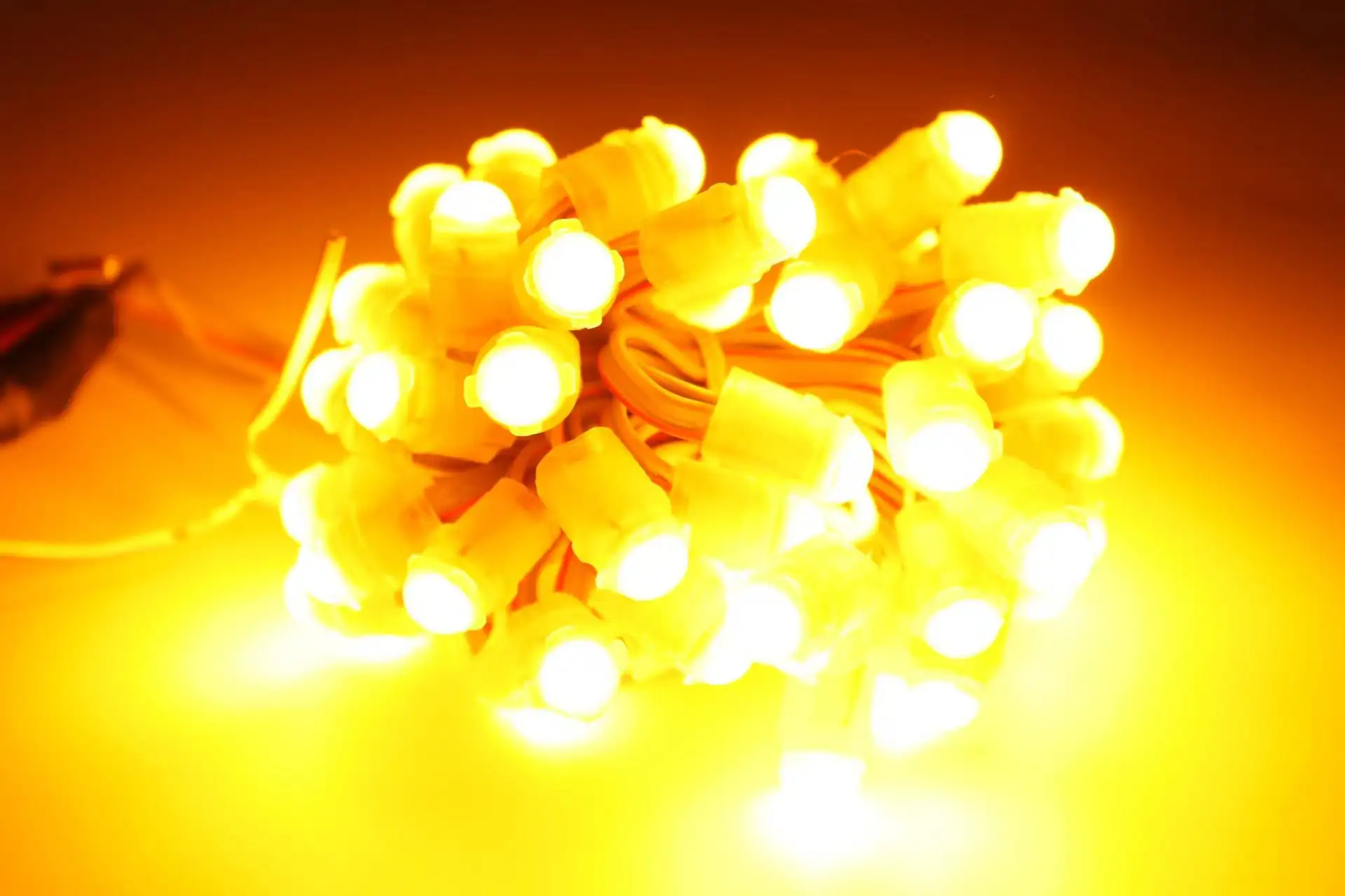 Feijão milagroso led decorações de natal luz de pixel de ponto de luz de pixel de led de cor única luz de corda de pixel de led
