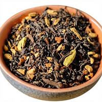 Thé noir biologique Masala Chai en poudre, fraîchement mélangé, spécialité de qualité supérieure, 100% pur, 1 KG
